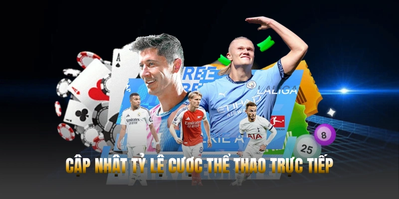 Tỷ lệ cá cược thể thao Hubet được cập nhật liên tục
